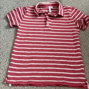 Janie & Jack Striped Polo Shirt, 8